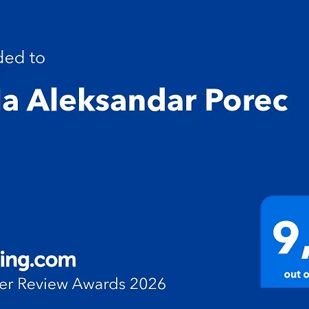 Aleksandar Apartment Porec